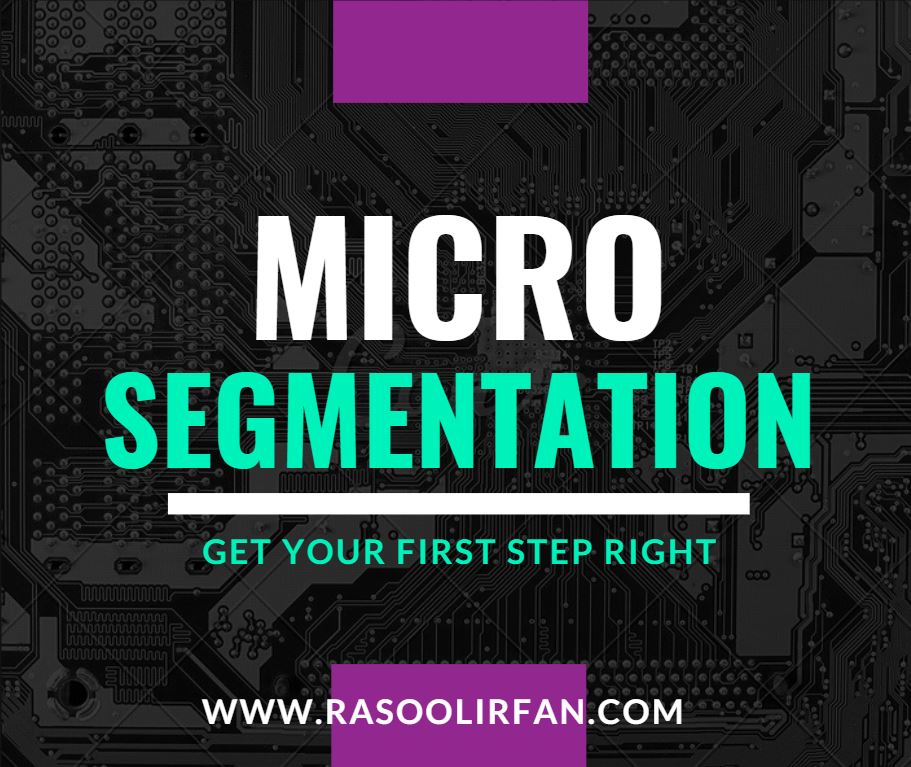 Application visibility is key for data center micro segmentation